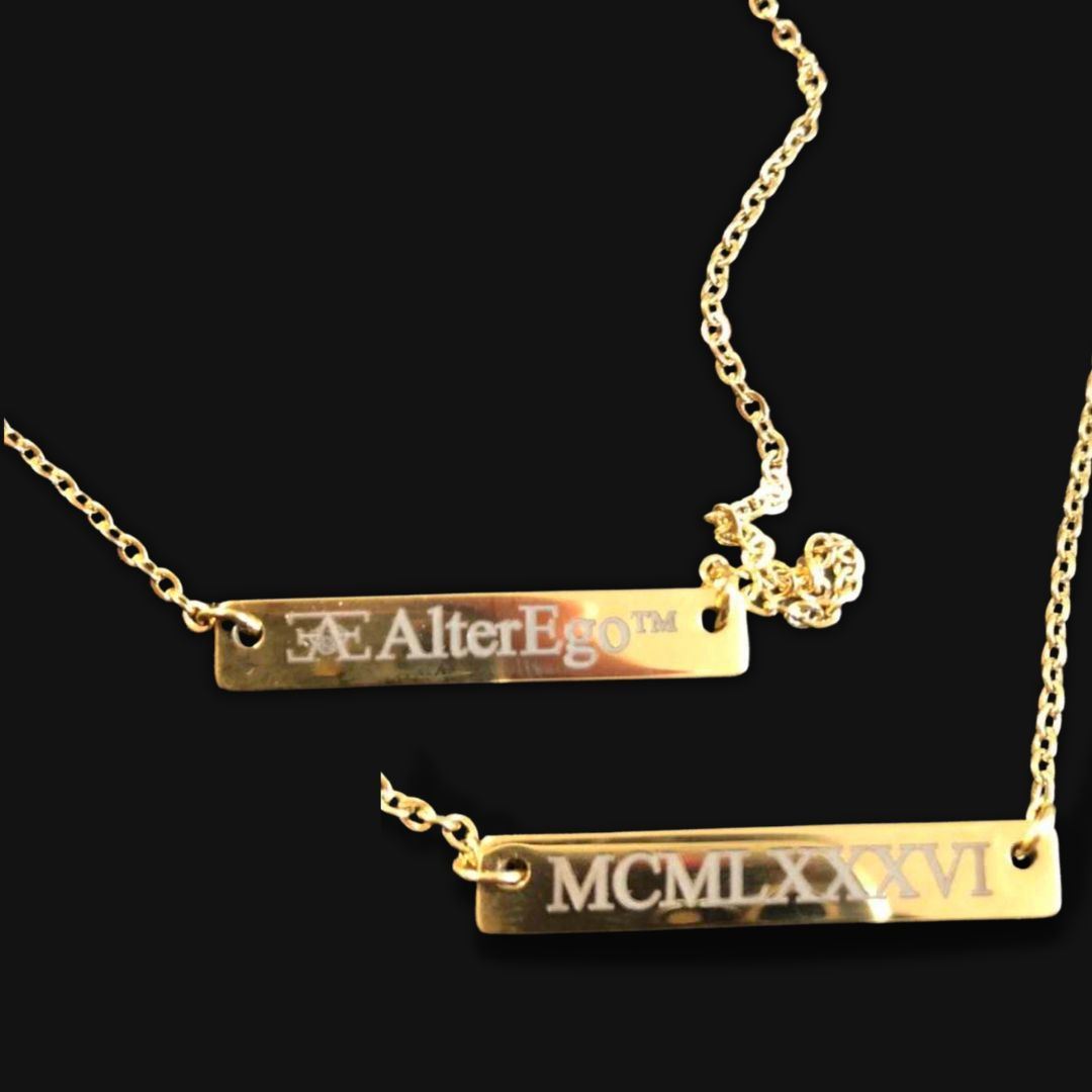 Name Bar Necklace