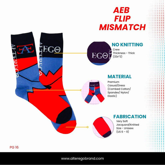 Custom Design Mismatch Socks