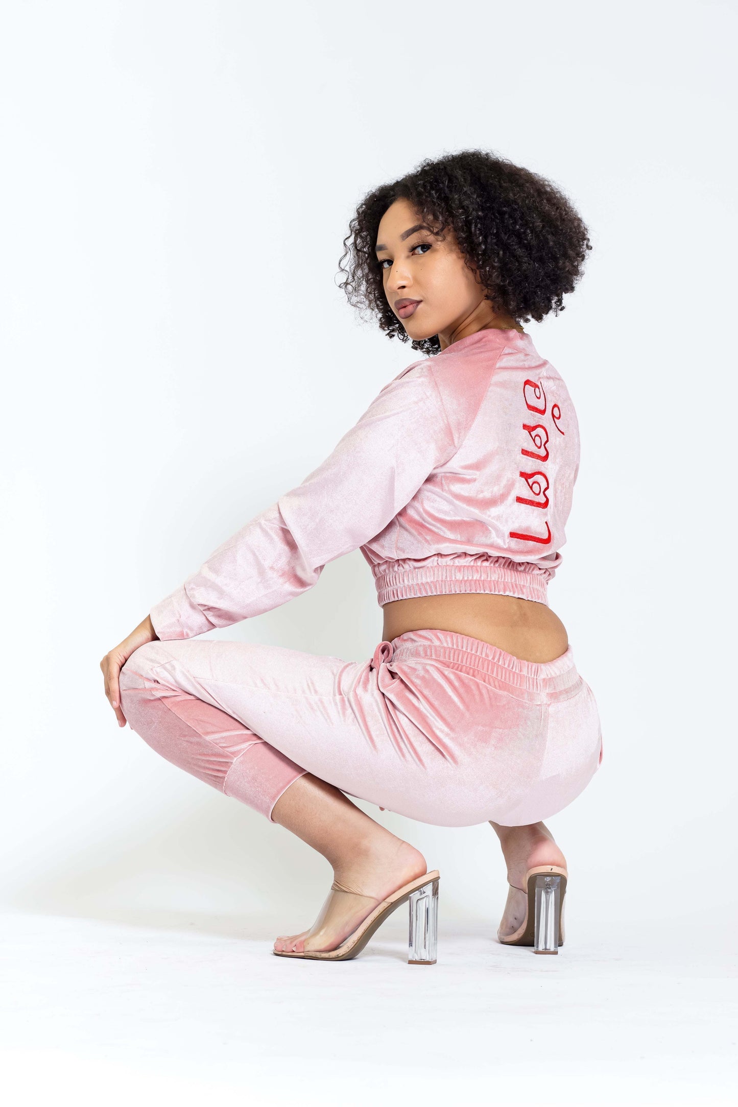 velour tracksuit women