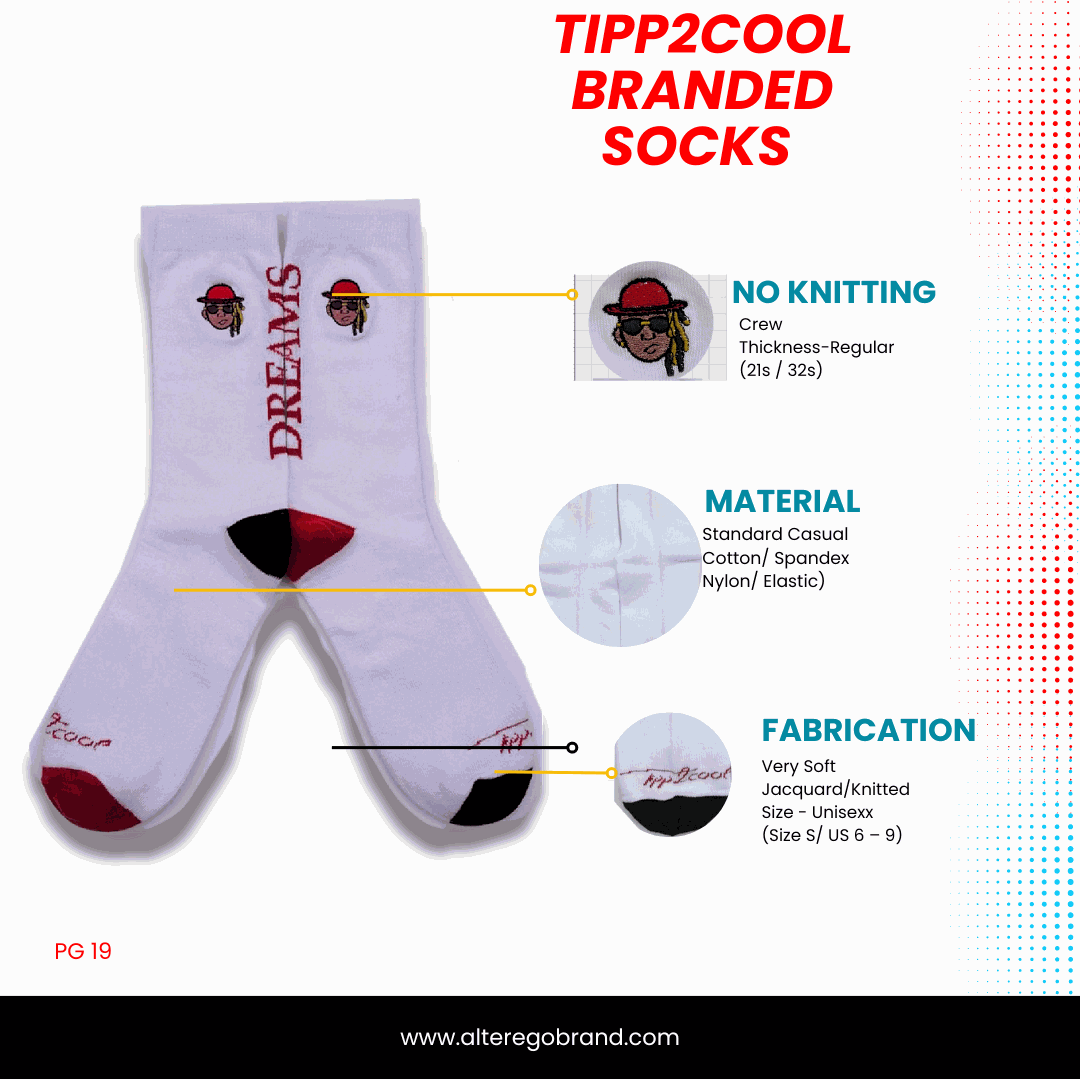 custom branded socks